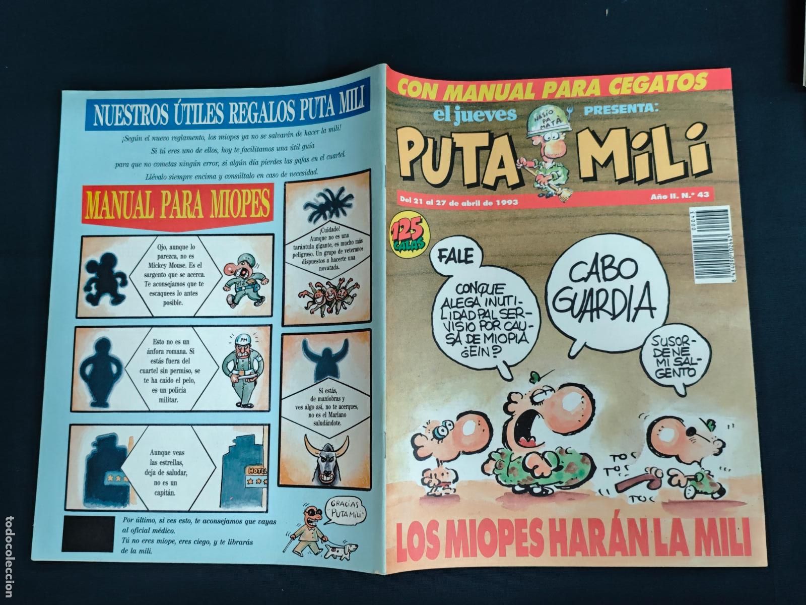 C&oacute;mics: EL JUEVES PRESENTA: PUTA MILI - N&ordm; 43 - - Foto 1