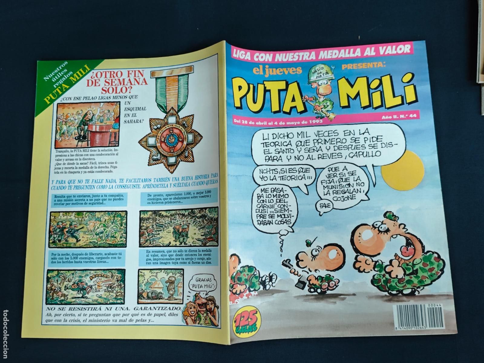 C&oacute;mics: EL JUEVES PRESENTA: PUTA MILI - N&ordm; 44 -