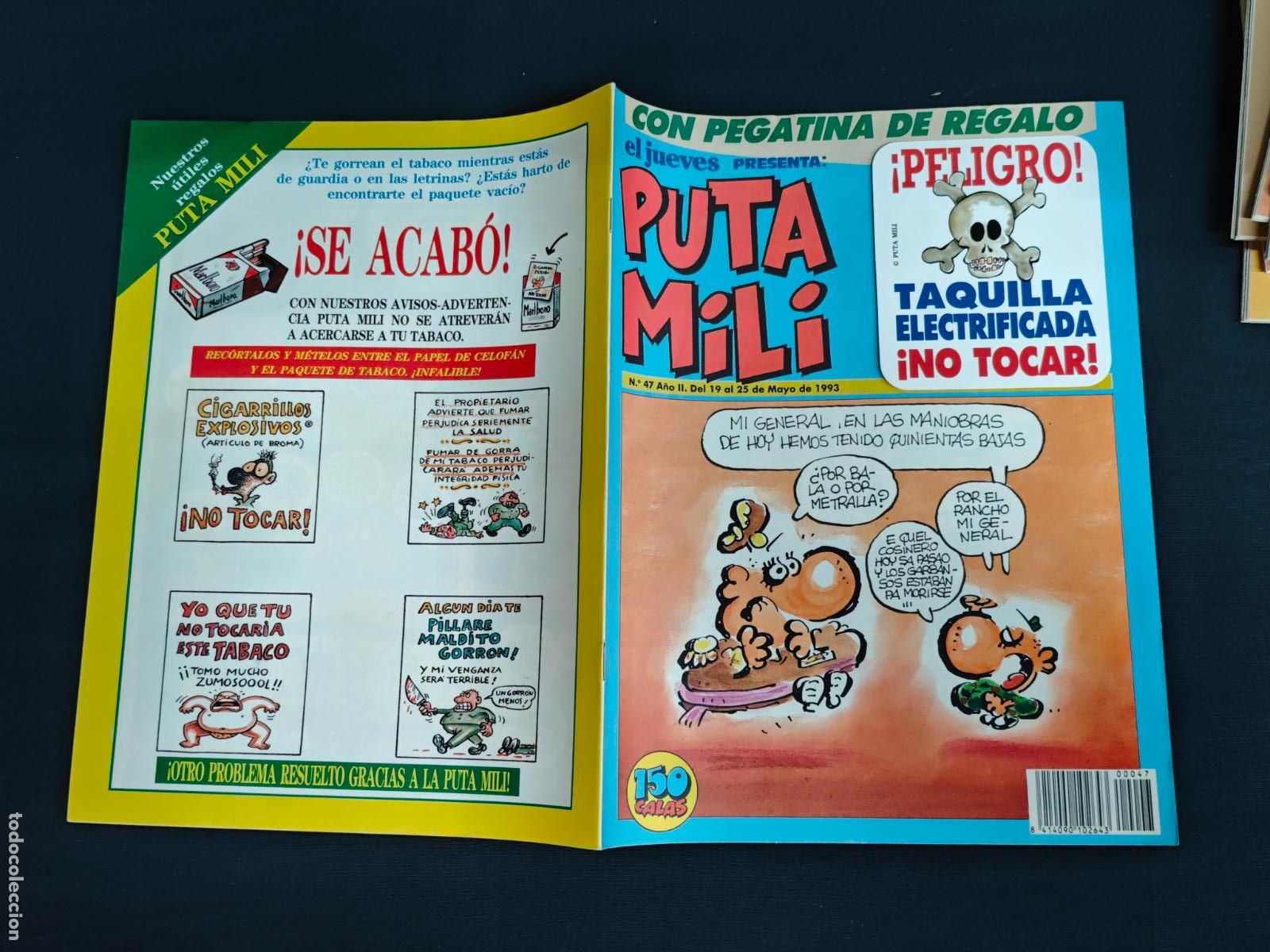 C&oacute;mics: EL JUEVES PRESENTA: PUTA MILI - N&ordm; 47 - INCLUYE PEGATINA DE LA PORTADA