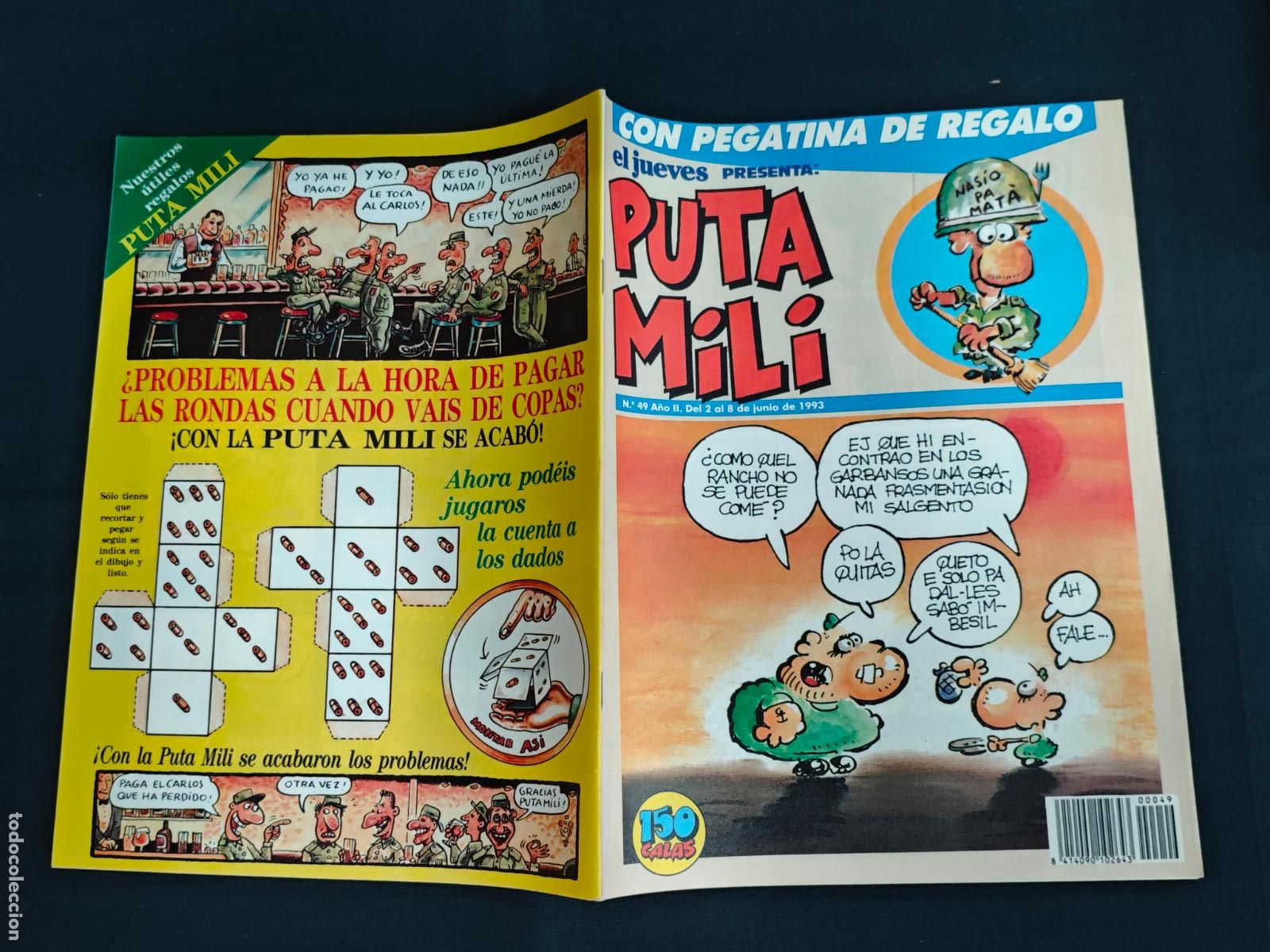 C&oacute;mics: EL JUEVES PRESENTA: PUTA MILI - N&ordm; 49 - NO LLEVA LA PEGATINA DE LA PORTADA
