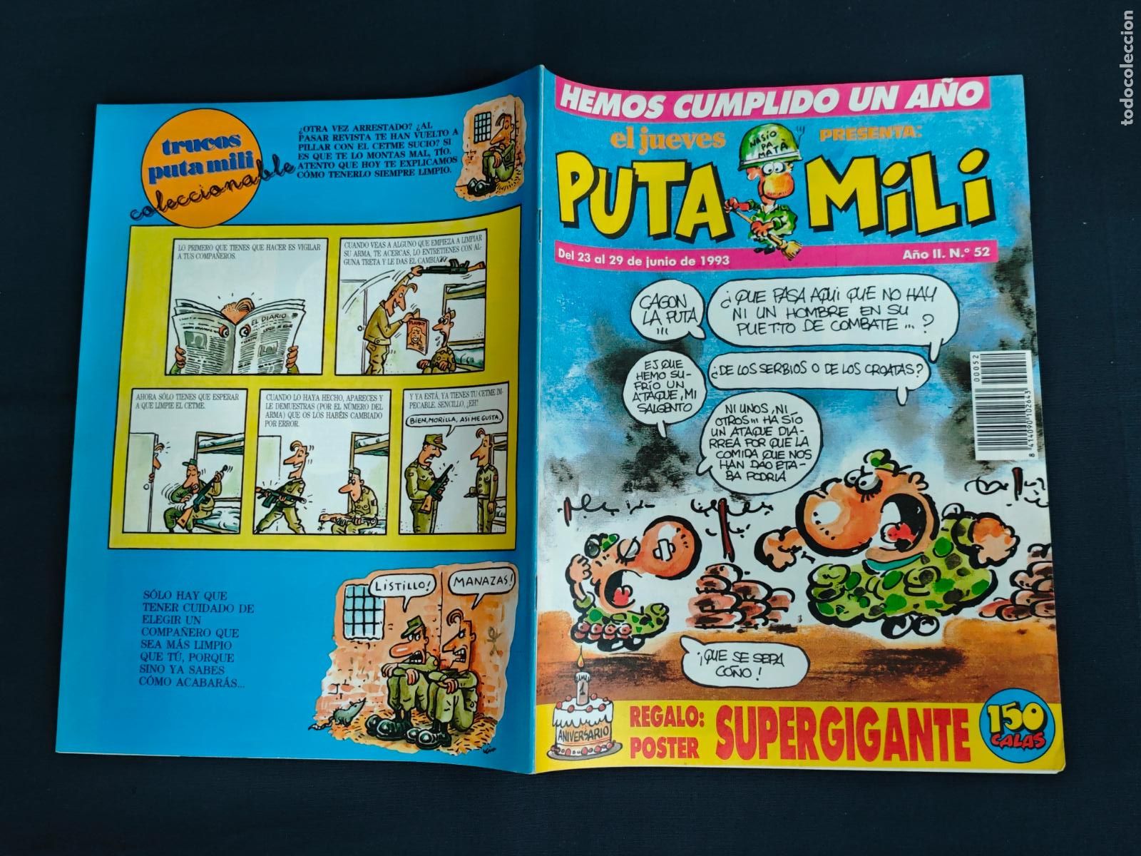 C&oacute;mics: EL JUEVES PRESENTA: PUTA MILI - N&ordm; 52 - NO LLEVA EL POSTER