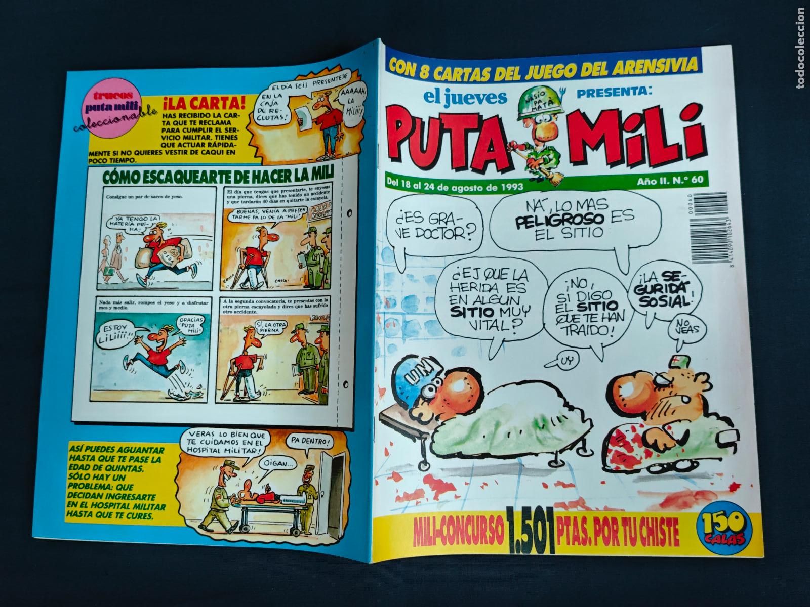 C&oacute;mics: EL JUEVES PRESENTA: PUTA MILI - N&ordm; 60 - NO LLEVA LAS CARTAS