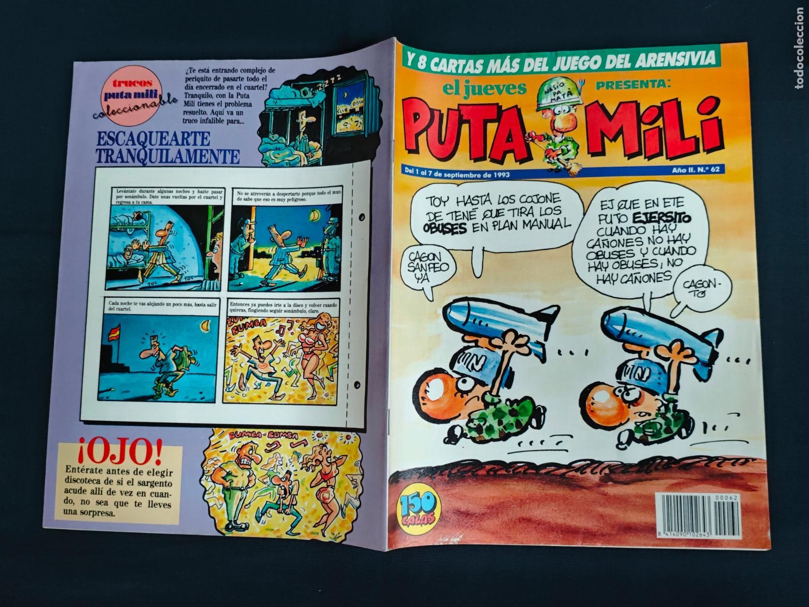 C&oacute;mics: EL JUEVES PRESENTA: PUTA MILI - N&ordm; 62 - NO LLEVA LAS CARTAS