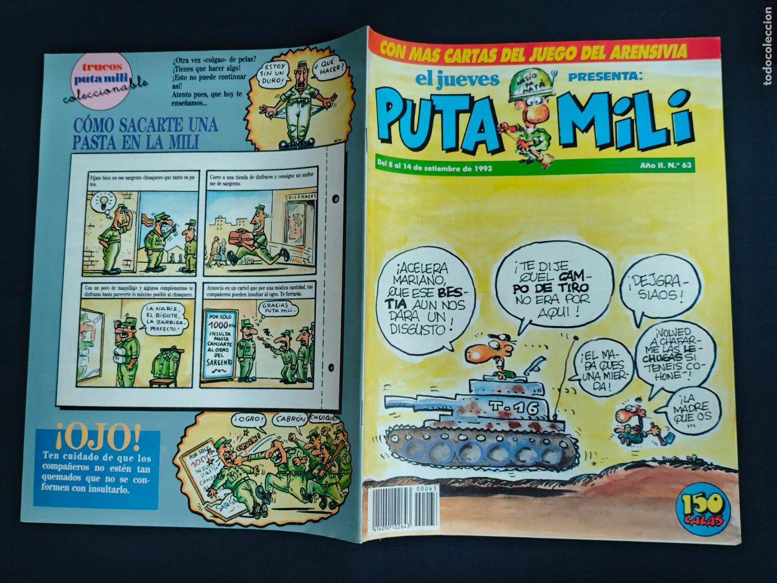 C&oacute;mics: EL JUEVES PRESENTA: PUTA MILI - N&ordm; 63 - NO LLEVA LAS CARTAS