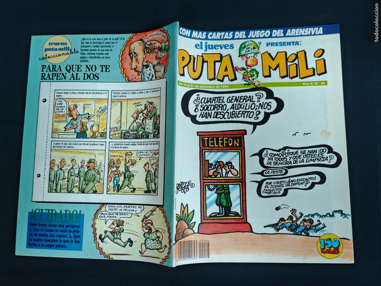 C&oacute;mics: EL JUEVES PRESENTA: PUTA MILI - N&ordm; 64 - NO LLEVA LAS CARTAS - Foto 1