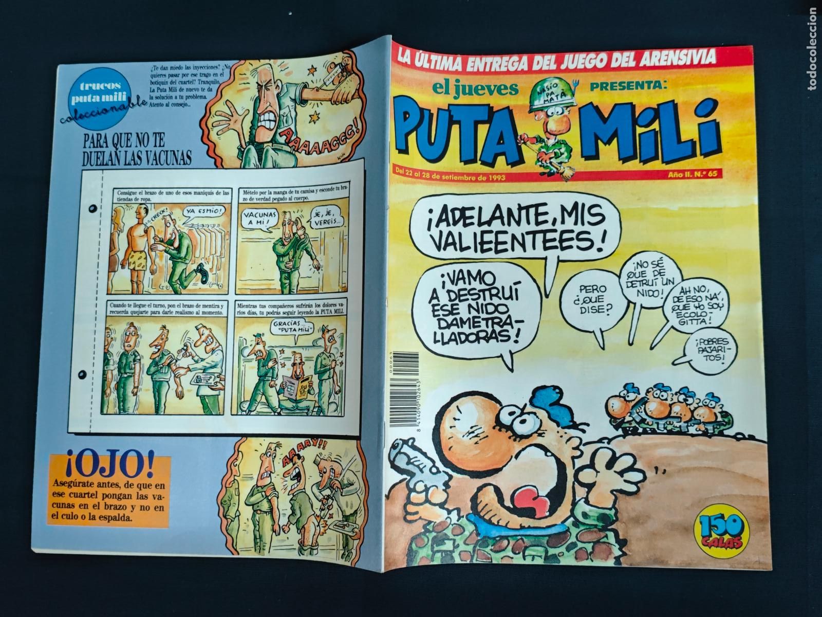 C&oacute;mics: EL JUEVES PRESENTA: PUTA MILI - N&ordm; 65 - NO LLEVA LAS CARTAS