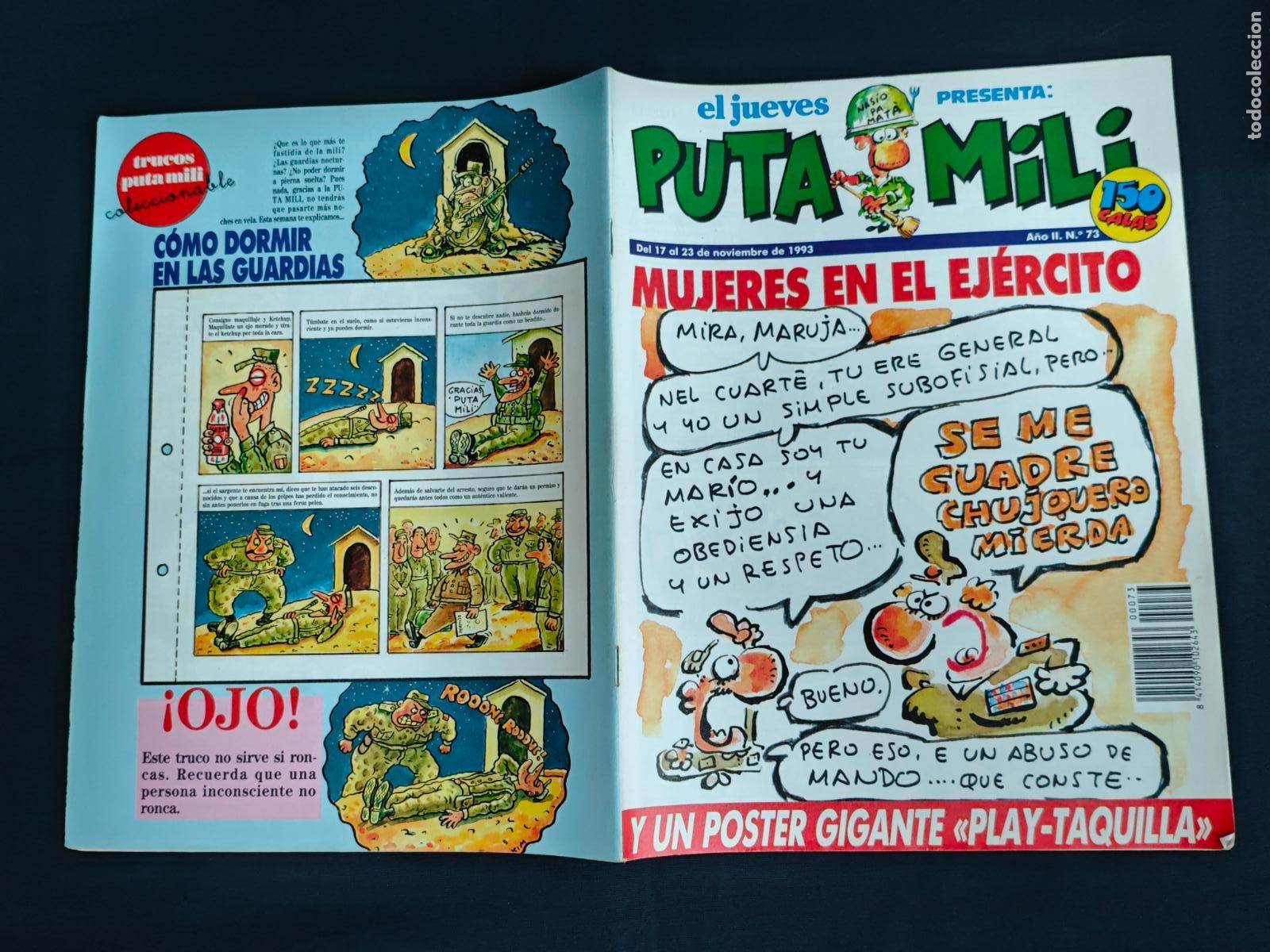 C&oacute;mics: EL JUEVES PRESENTA: PUTA MILI - N&ordm; 73 -