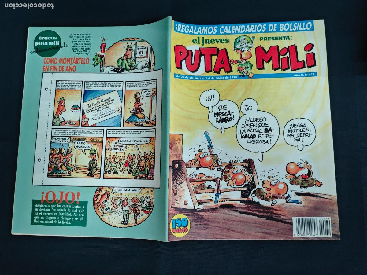 C&oacute;mics: EL JUEVES PRESENTA: PUTA MILI - N&ordm; 79 - NO INCLUYE LOS CALENDARIOS