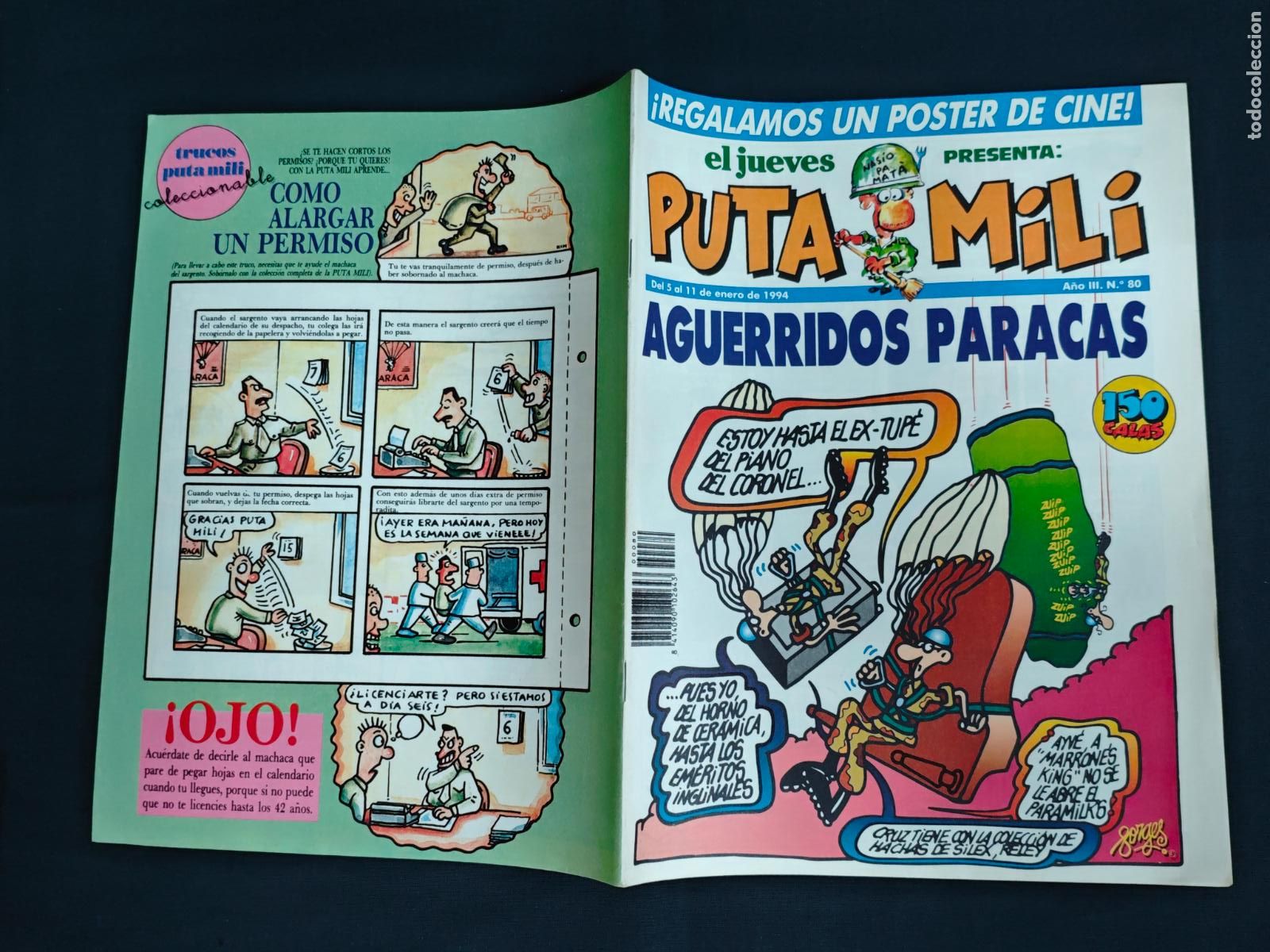 C&oacute;mics: EL JUEVES PRESENTA: PUTA MILI - N&ordm; 80 - INCLUYE EL POSTER - Foto 1