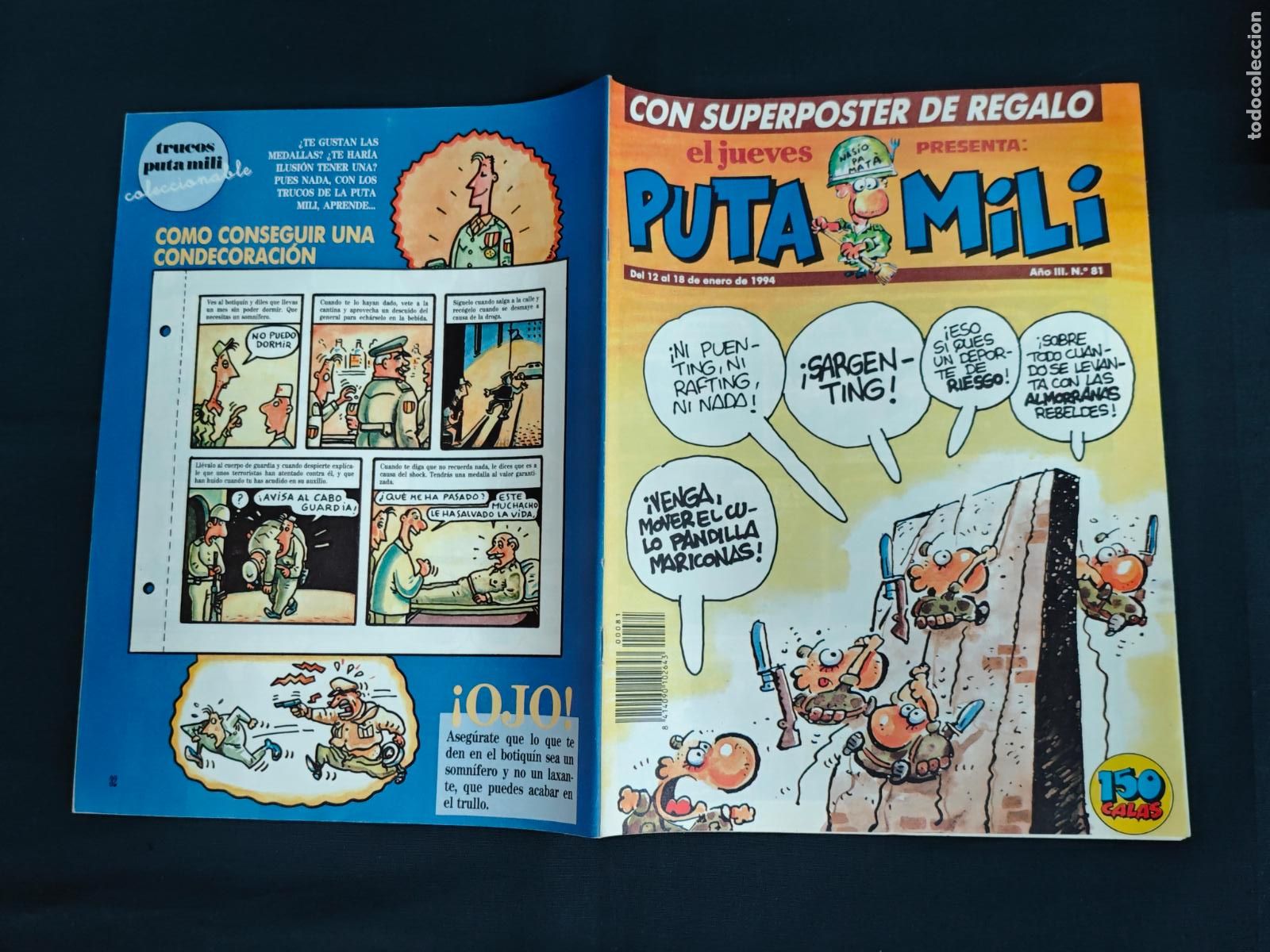 C&oacute;mics: EL JUEVES PRESENTA: PUTA MILI - N&ordm; 81 - NO LLEVA EL POSTER - Foto 1