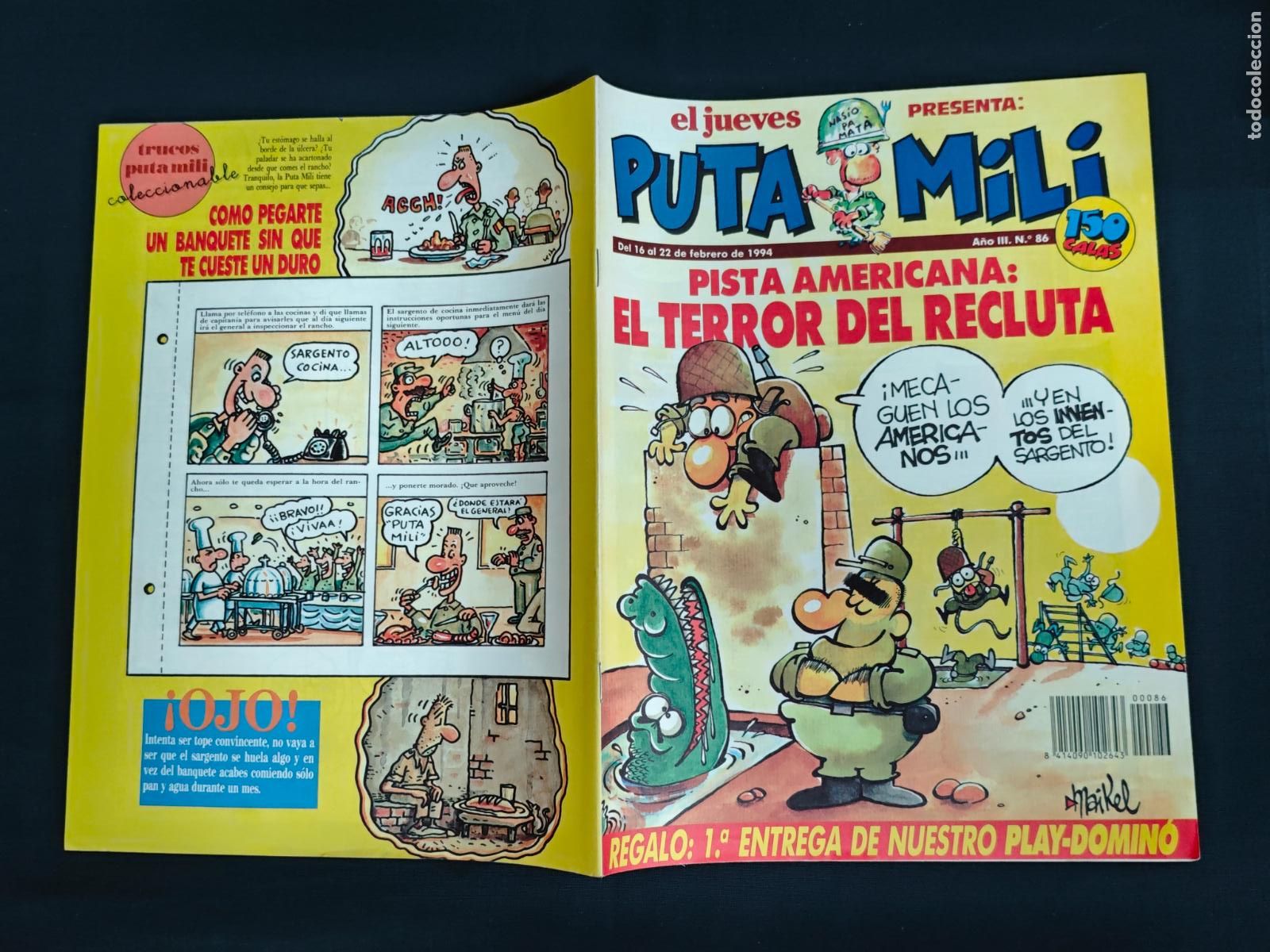 C&oacute;mics: EL JUEVES PRESENTA: PUTA MILI - N&ordm; 86 - NO LLEVA EL PLAY-DOMINO