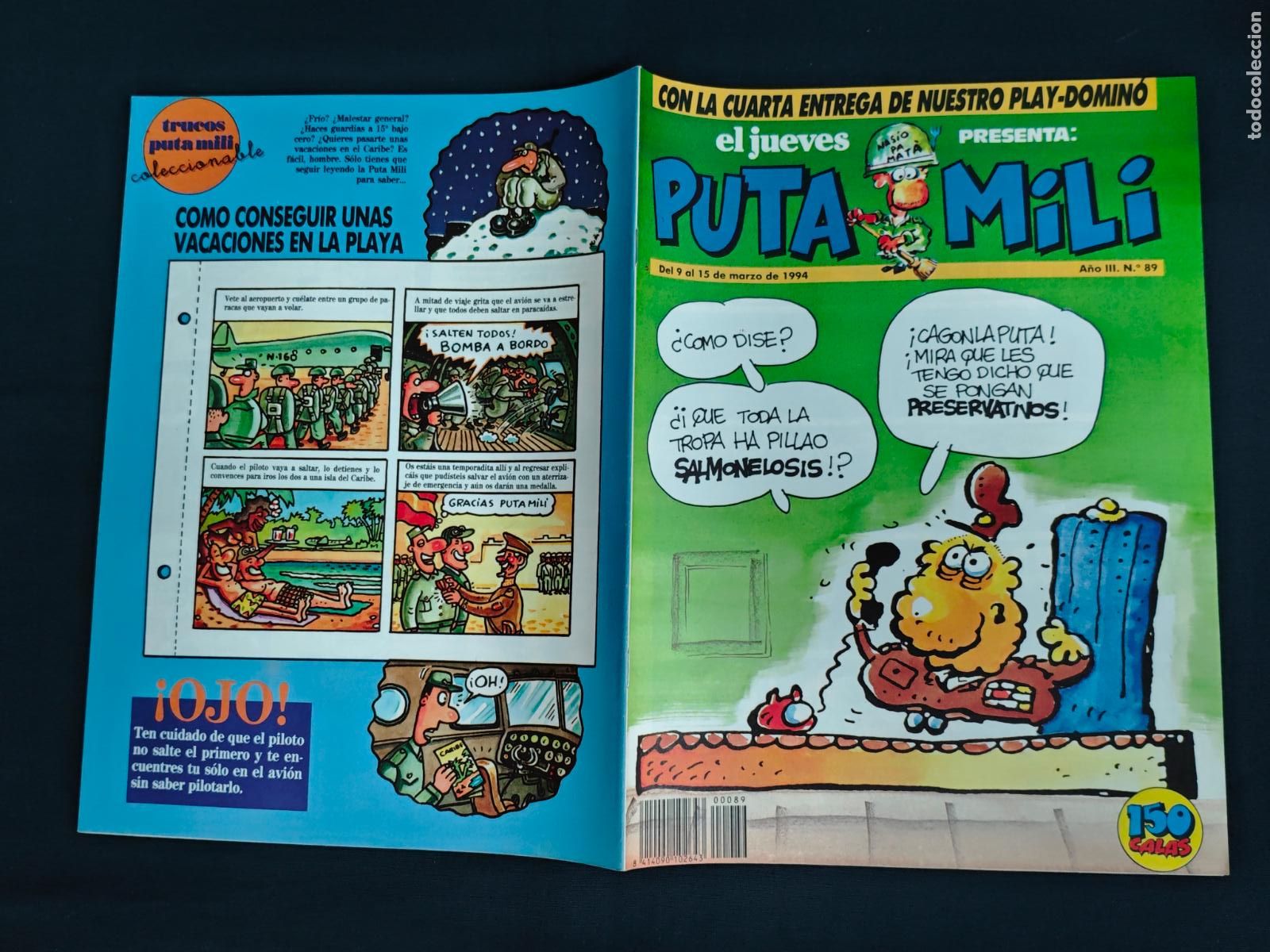 C&oacute;mics: EL JUEVES PRESENTA: PUTA MILI - N&ordm; 89 - NO LLEVA EL PLAY-DOMINO
