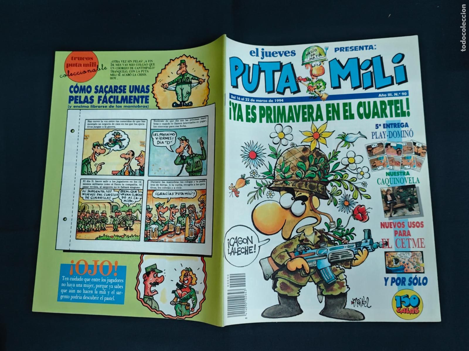 C&oacute;mics: EL JUEVES PRESENTA: PUTA MILI - N&ordm; 90 - NO LLEVA EL PLAY-DOMINO