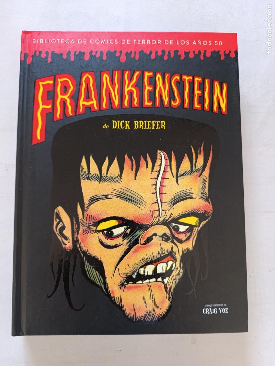 C&oacute;mics: FRANKENSTEIN - DICK BRIEFER - BIBLIOTECA COMICS TERROR A&Ntilde;OS 50 VOL. II - DIABOLO - TAPA DURA (248)