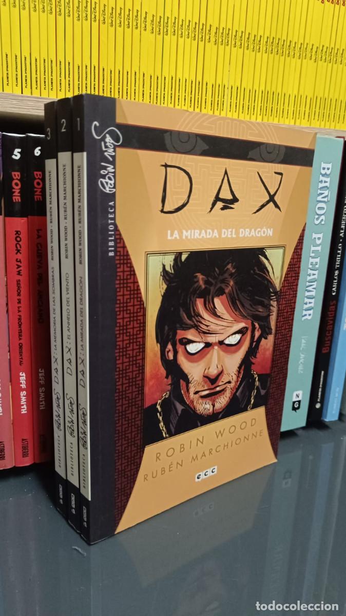 C&oacute;mics: DAX N&ordm; 1, 2 Y 3, DE ROBIN WOOD Y RUBEN MARCHIONNE