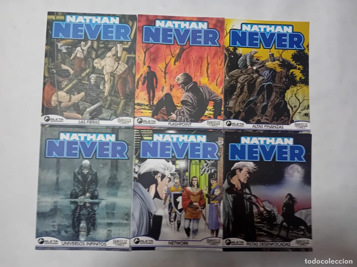 C&oacute;mics: NATHAN NEVER DE BONELLI COMICS, ALETA EDICIONES, PRECIO POR TOMO.