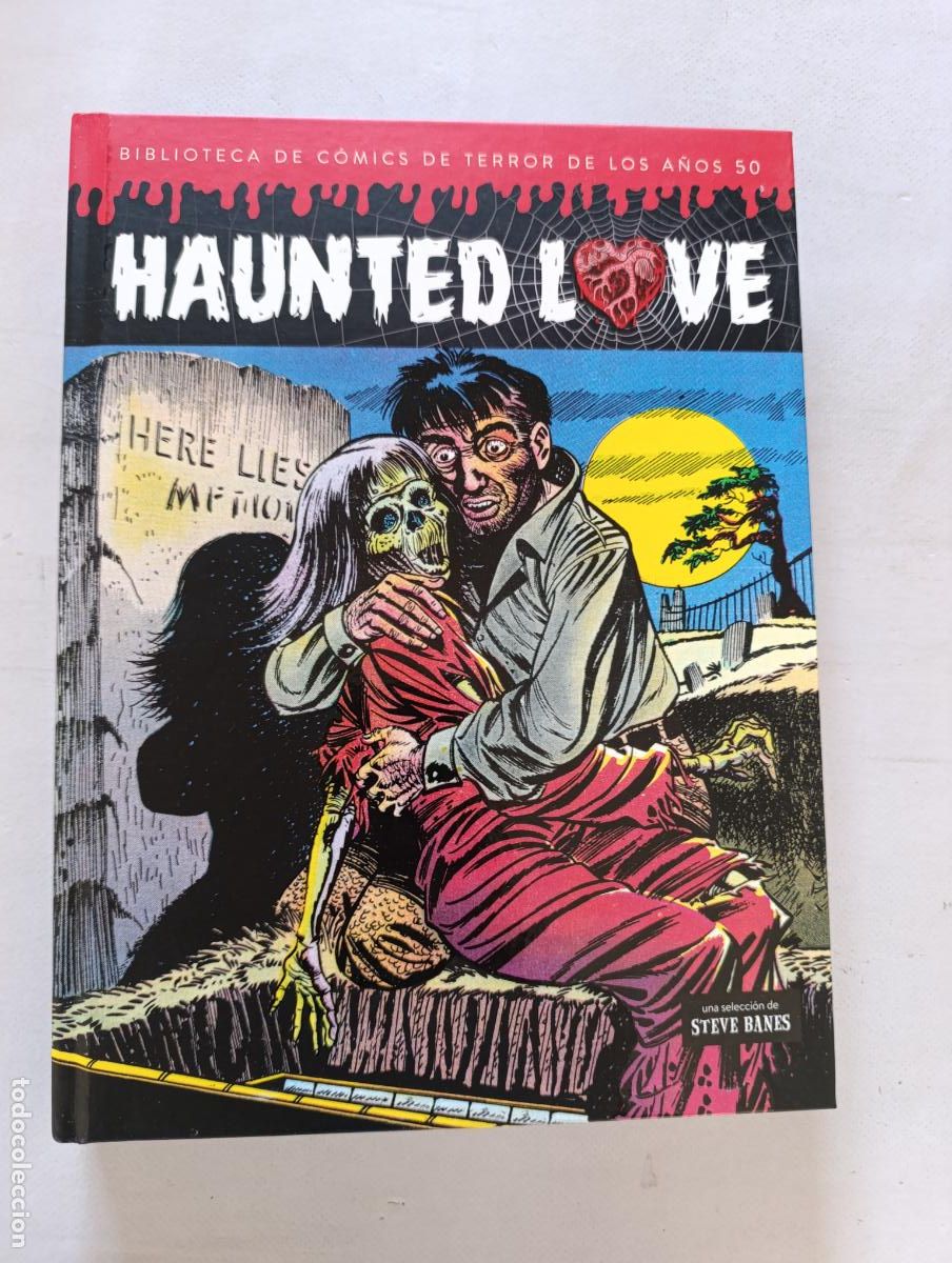 C&oacute;mics: HAUNTED LOVE - STEVE BANES - BIBLIOTECA COMICS TERROR A&Ntilde;OS 50 VOL. I - DIABOLO - TAPA DURA (248)