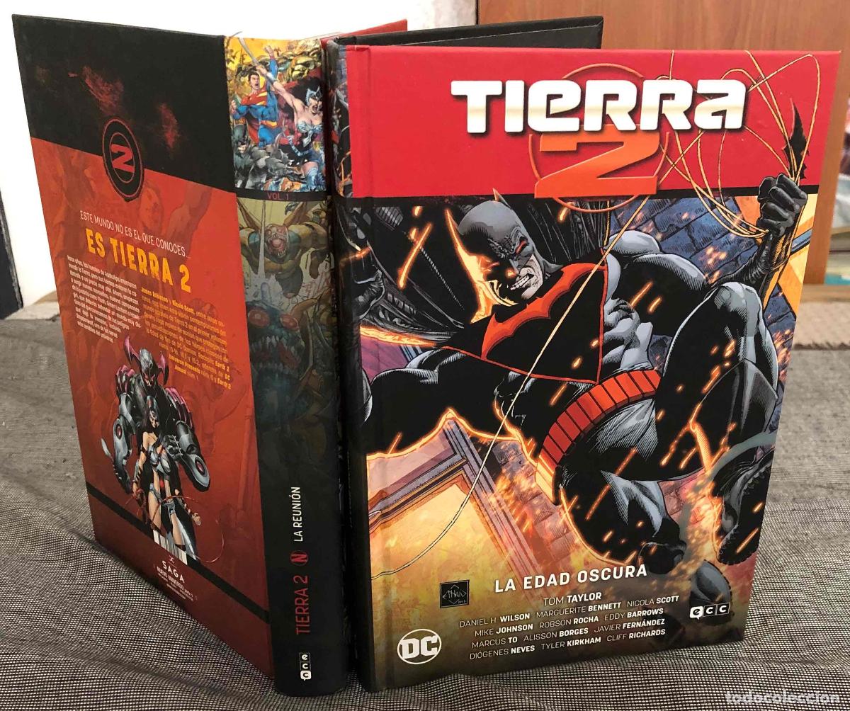 C&oacute;mics: TIERRA 2 LA EDAD OSCURA Y LA REUNION. COMPLETA. TOM TAYLOR. ECC 2022