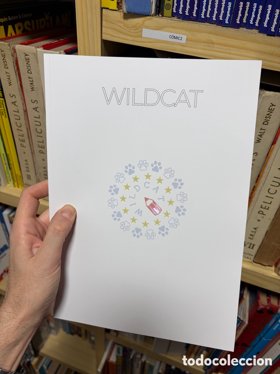 C&oacute;mics: Comic4 wildcat (ingl&eacute;s) UPL Sara jotabe Montse mazoriaga (editado por la Uni&oacute;n Europea)