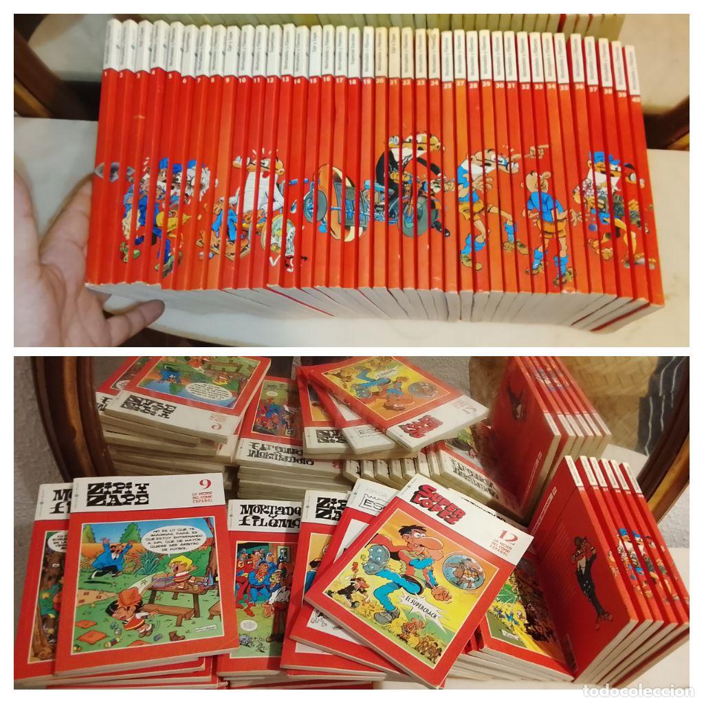 C&oacute;mics: LO MEJOR DEL COMIC ESPA&Ntilde;OL EL MUNDO MORTADELO Y FILEMON, SUPER LOPEZ, ZIPI Y ZAPE. COMPLETA 40 TOMOS