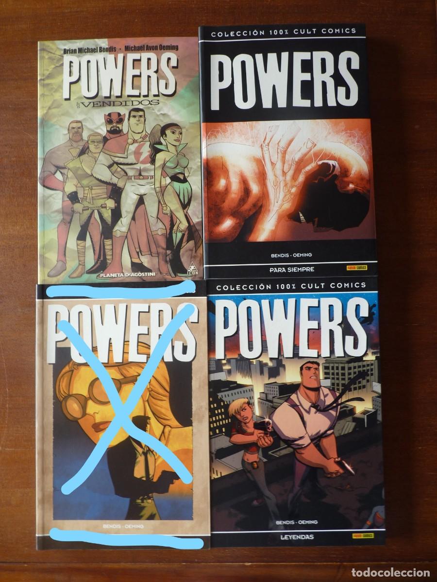 C&oacute;mics: POWERS LOS 7 PRIMEROS TOMOS EN LOTE O SUELTOS BENDIS - OEMING PLANETA PANINI - Foto 4