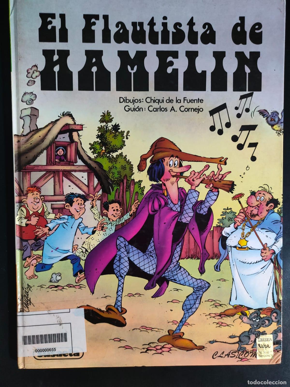 C&oacute;mics: EL FLAUTISTA DE HAMELIN CHIQUI DE LA FUENTE
