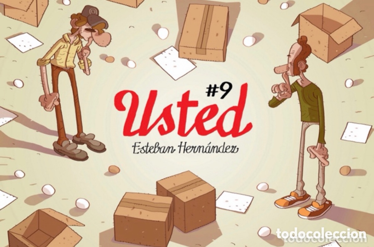 C&oacute;mics: Comic Usted 9 historietas cortas Esteban Hernandez Sugoi ediciones c&oacute;mic numerado - Foto 1