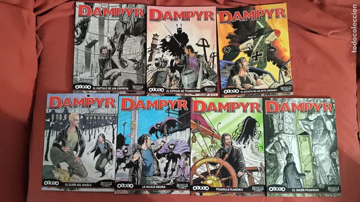 C&oacute;mics: lote DAMPYR VOL 1 N&ordm;S 20 21 22 23 24 25 Y 26 - ALETA BONELLI COMICS
