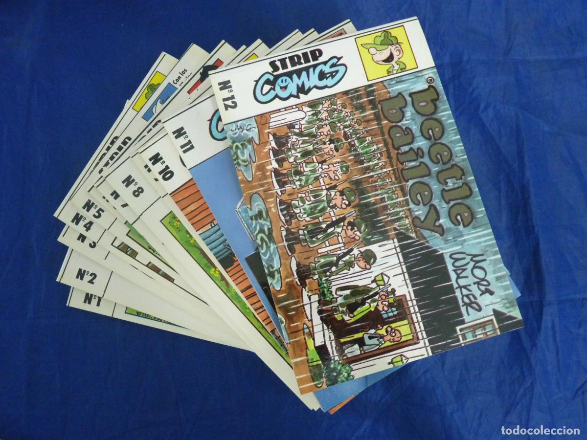 C&oacute;mics: STRIP COMICS. Colecci&oacute;n completa. 12 tomos. Popeye. Tiger. Blondie. Beetle Bailey. Ediciones Ese CPB