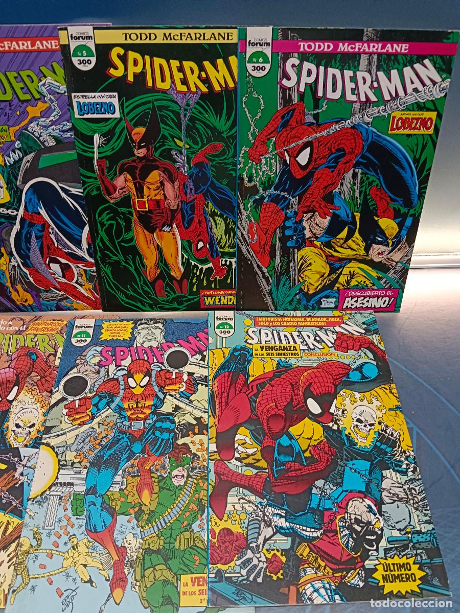 C&oacute;mics: 12 comics, TODD MCFARLANE SPIDERMAN, completa - Foto 2