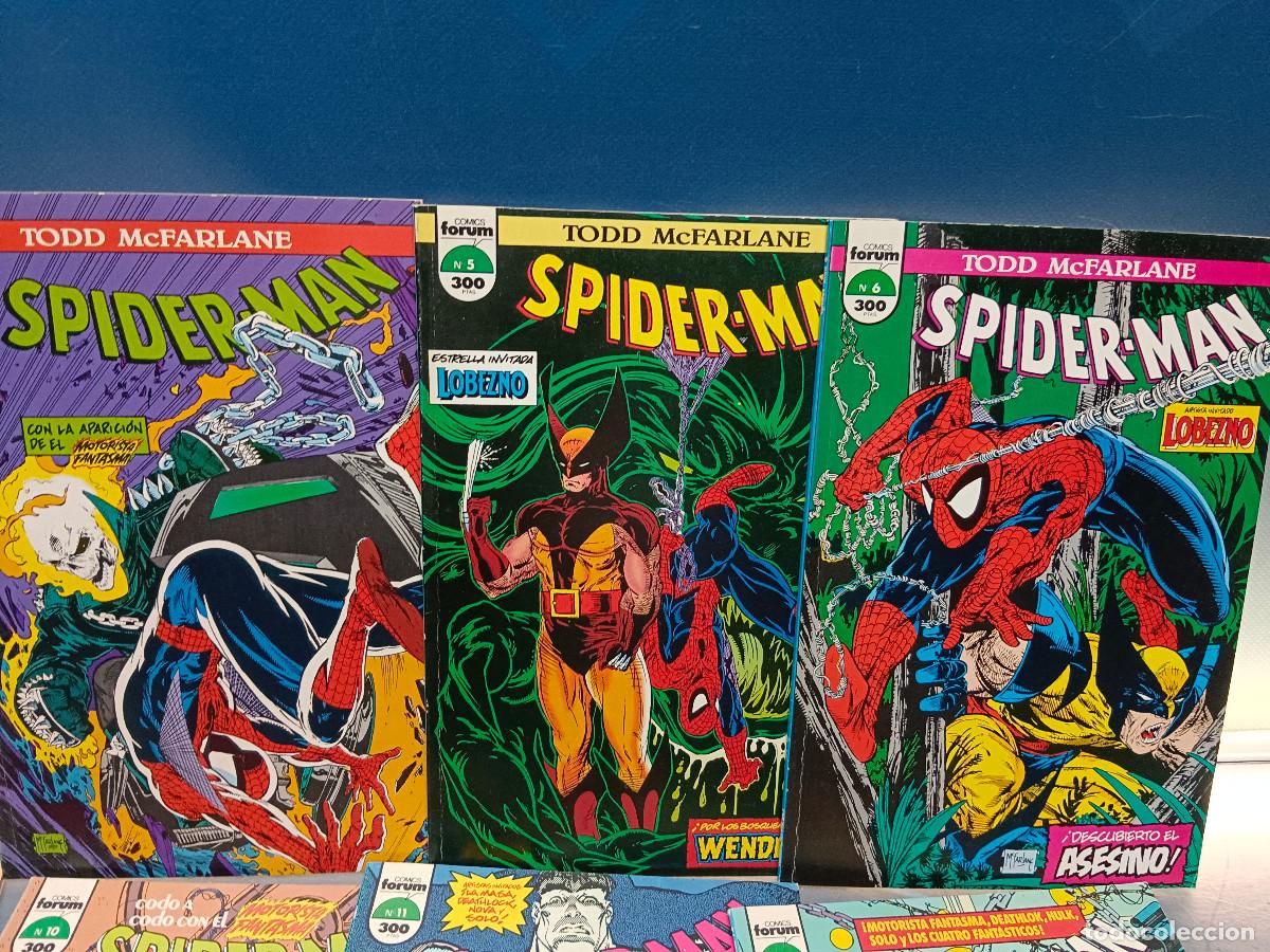 C&oacute;mics: 12 comics, TODD MCFARLANE SPIDERMAN, completa - Foto 7