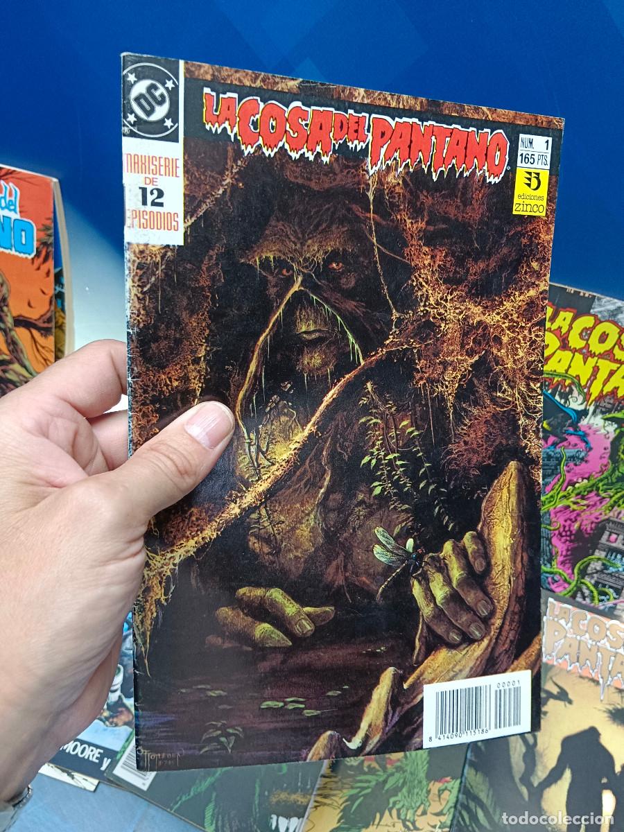 C&oacute;mics: LA COSA DEL PANTANO COMPLETA MAXISERIE DE 12 comics + retapado del 1 al 5 - Foto 2