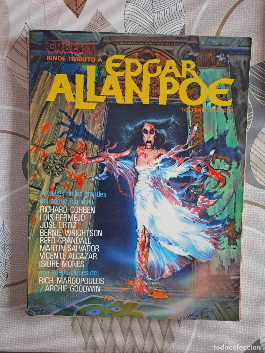 C&oacute;mics: Creepy, Edgar Allan Poe, Toutain en buen estado Bolsa DA