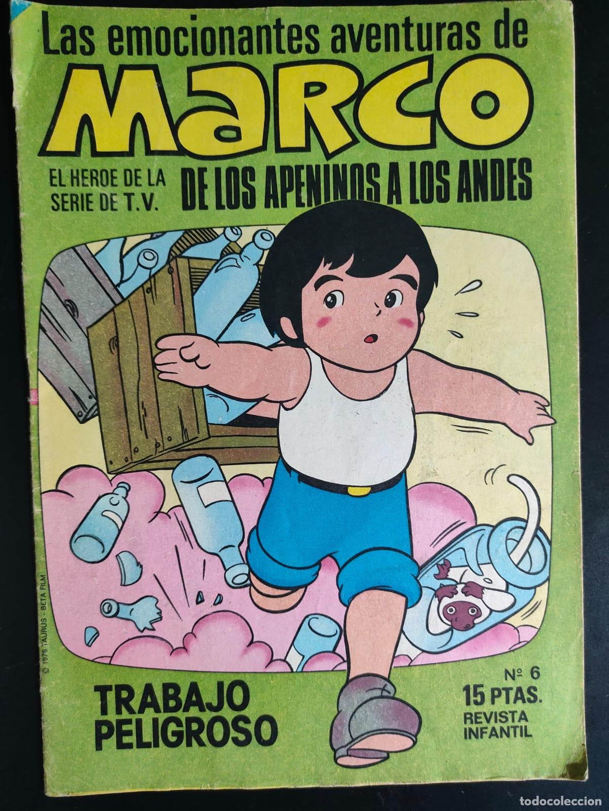 C&oacute;mics: LAS EMOCIONANTES AVENTURAS DE MARCO NUMERO 6