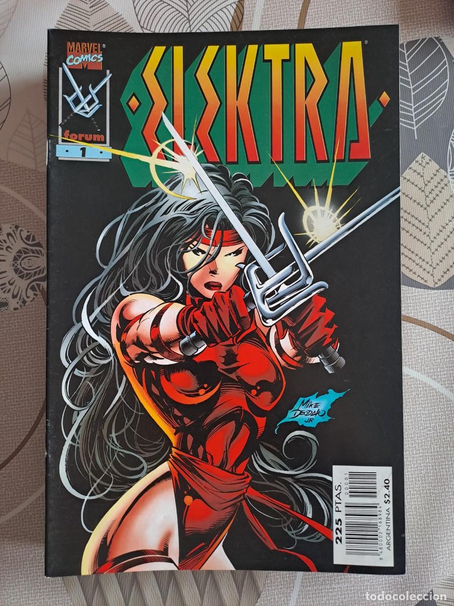 C&oacute;mics: Elektra completa 19 n&uacute;meros, F&oacute;rum en muy buen estado Bolsa DA