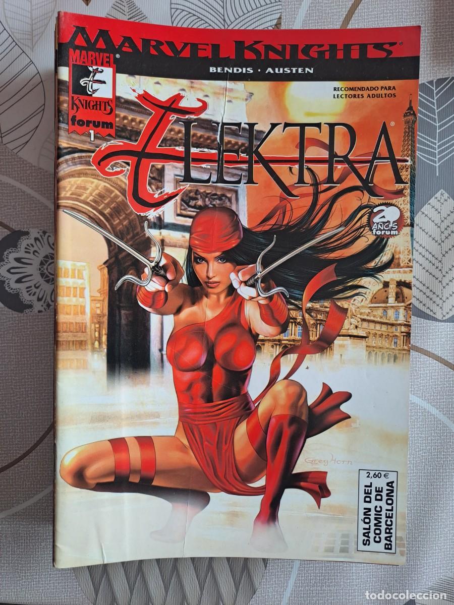 C&oacute;mics: Elektra completa 27 n&uacute;meros, F&oacute;rum en buen estado Bolsa DA