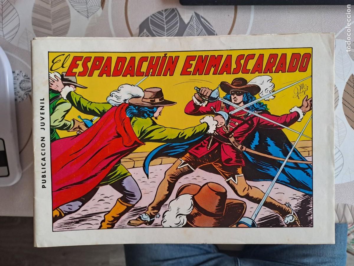 C&oacute;mics: El espadach&iacute;n enmascarado completa 84 n&uacute;meros, Valenciana en muy buen estado Bolsa DA