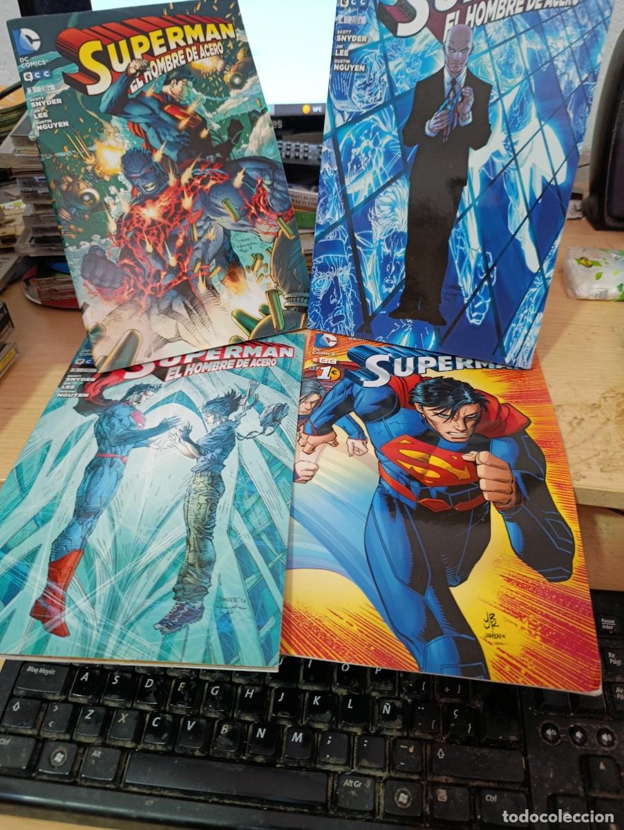 C&oacute;mics: LOTE DE 4 COMIC SUPERMAN EST33B5 - Foto 1