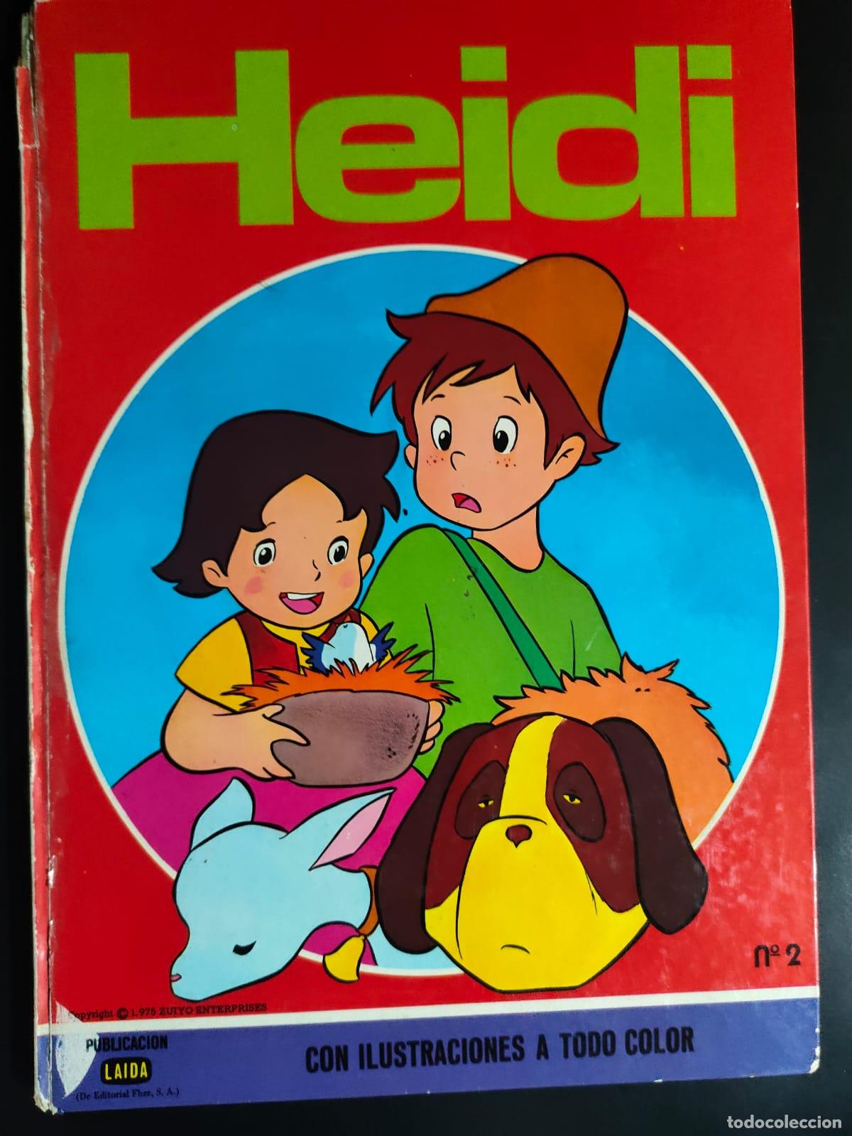 C&oacute;mics: HEIDI CON ILUSTRACIONES A COLOR
