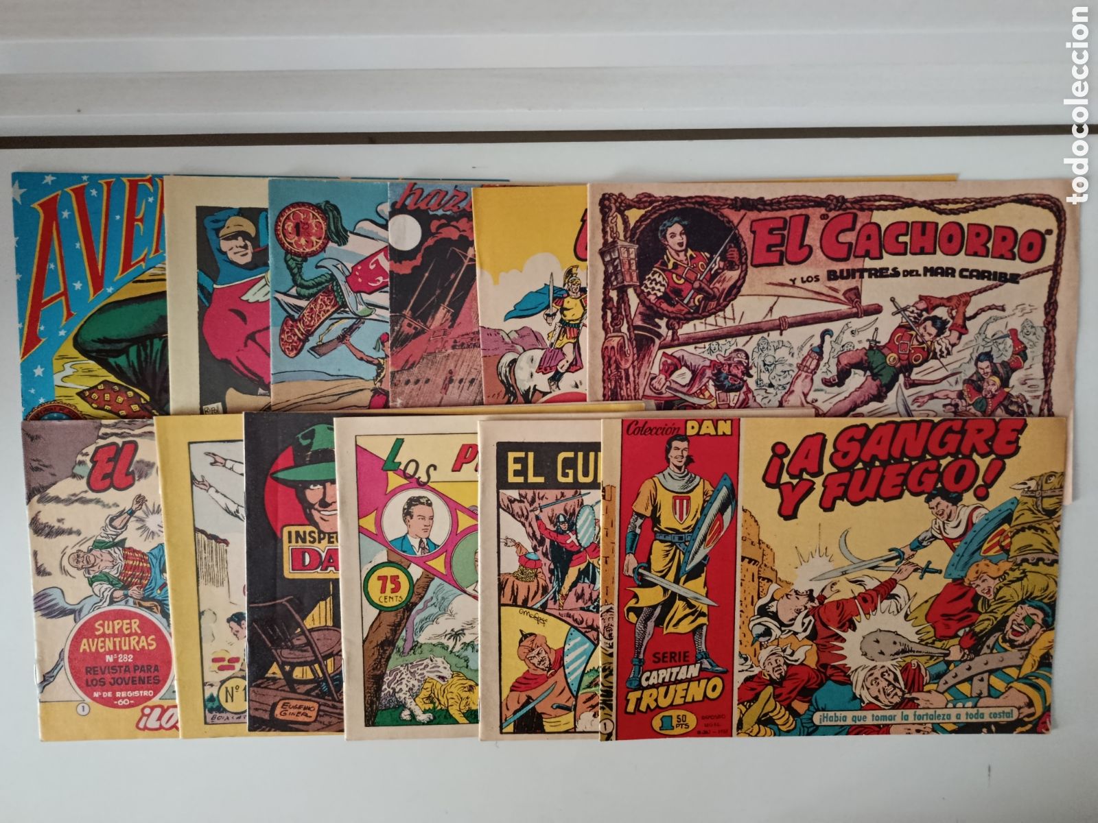 C&oacute;mics: Lote de 12 tebeos facs&iacute;mil n&ordm; 1 - Foto 1