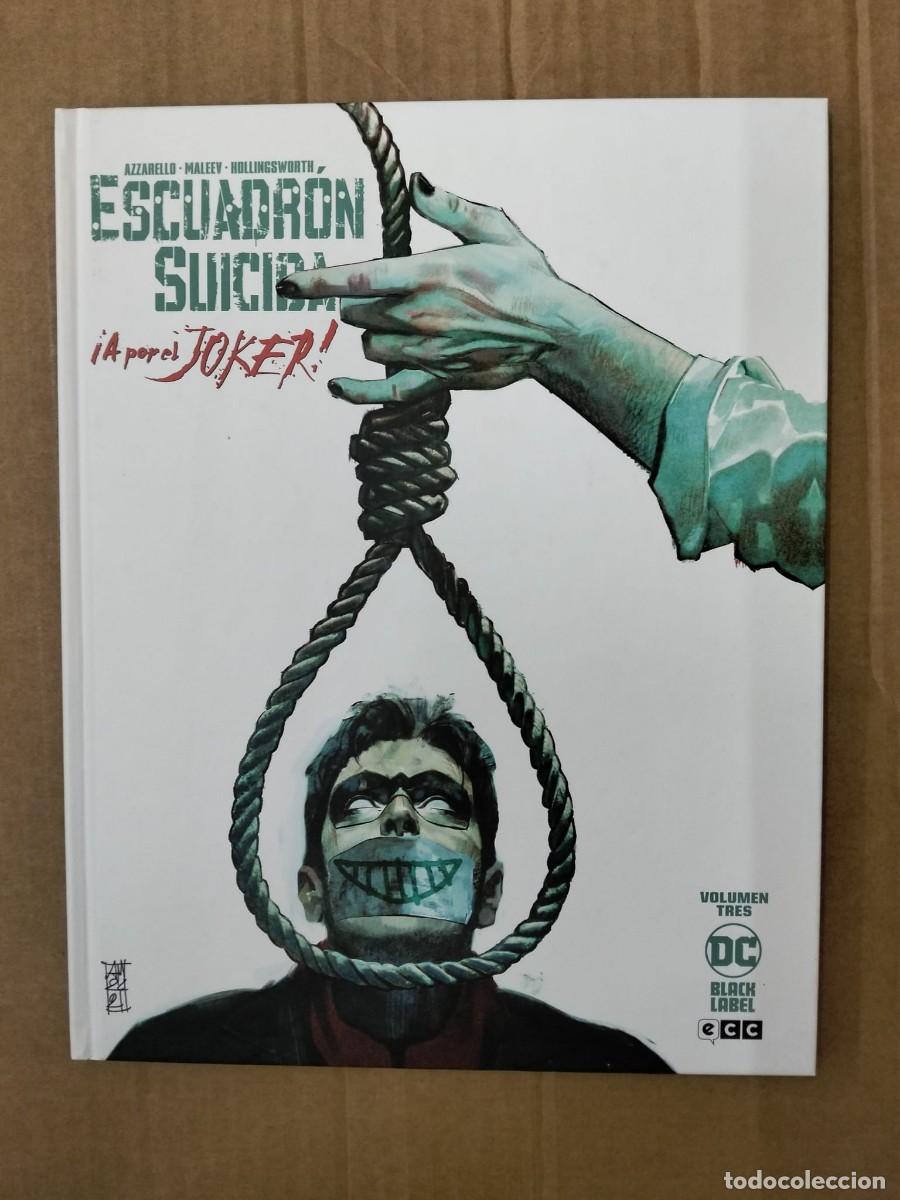 Comics : ESCUADR&Oacute;N SUICIDA: &iexcl;A POR EL JOKER! VOL. 3, de Azzarello y Maalev. ECC BLACK LABEL