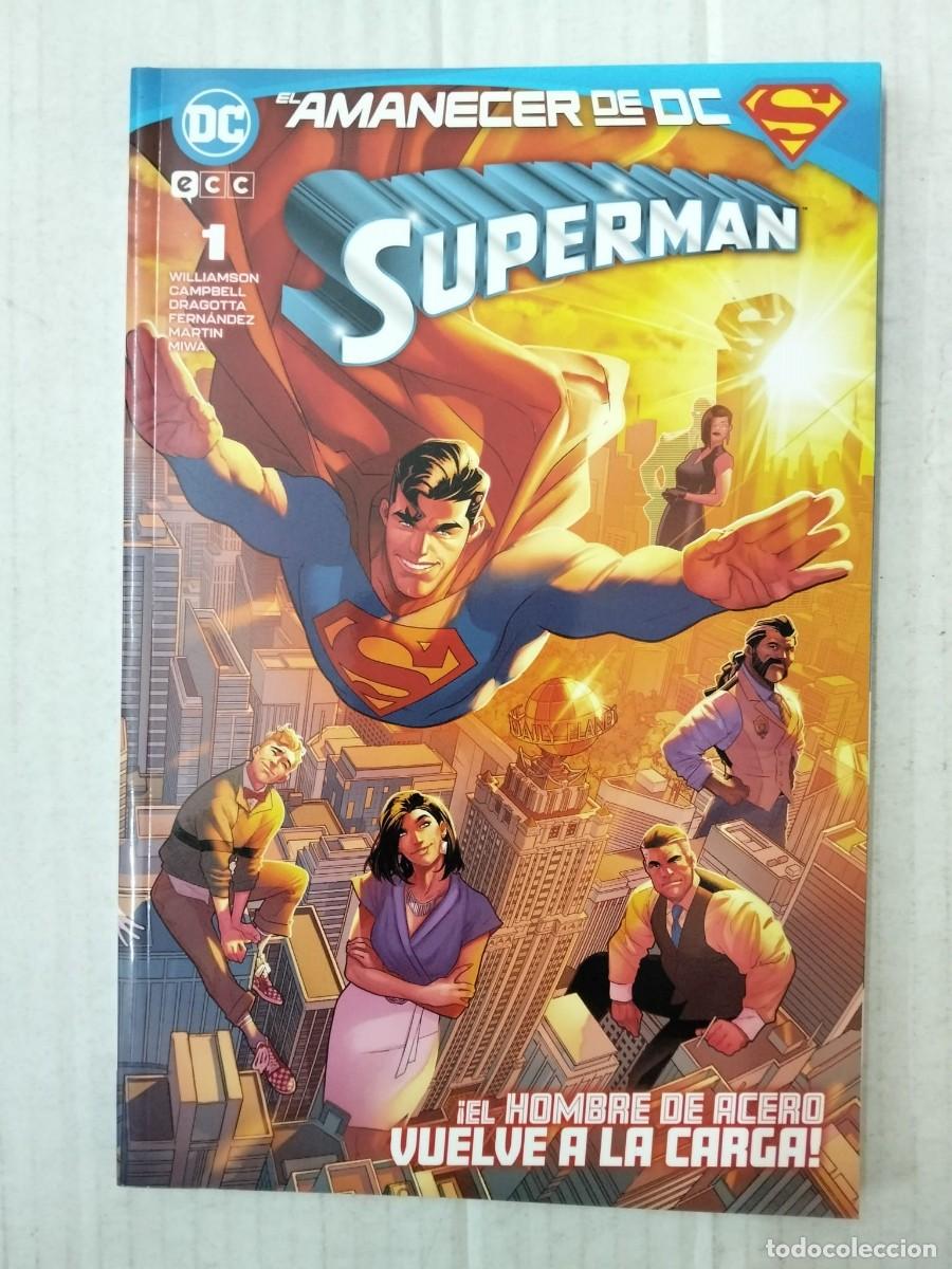 C&oacute;mics: SUPERMAN VOL. 1. EL AMANECER DE DC. Williamson, Campbell, Dragotta, Fern&aacute;ndez... ECC