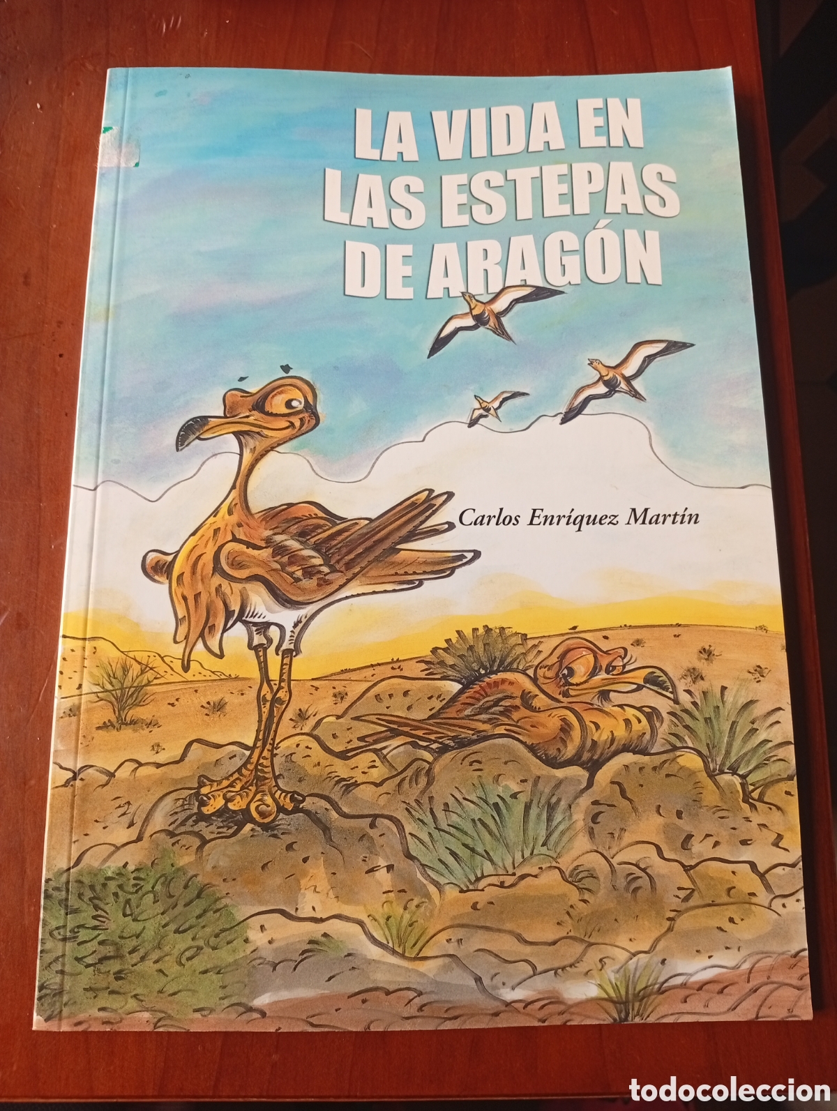 C&oacute;mics: COMIC DIDACTICO - LA VIDA EN LAS ESTEPAS DE ARAGON - CARLOS ENRIQUEZ MARTIN - DESCATALOGADO