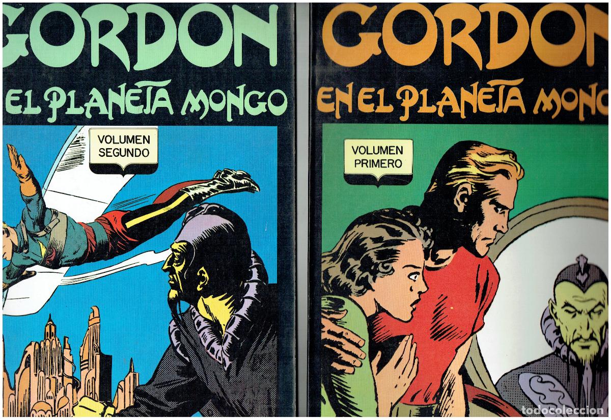 C&oacute;mics: GORDON. EN EL PLANETA DE MONGO. 2 VOLUMENES. COMPLETA. AUSTIN BRIGGS. EDICIONES B.O. (C/16 RUM) - Foto 1