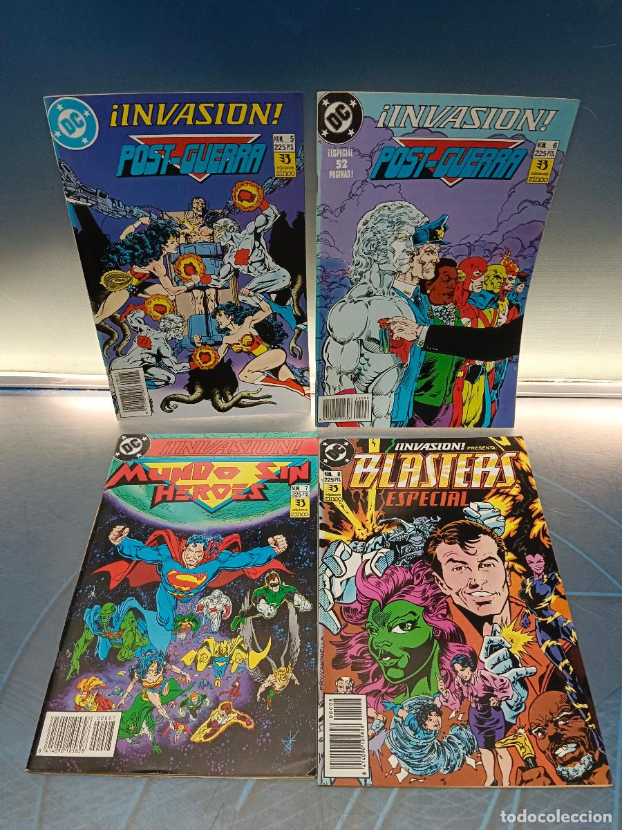 C&oacute;mics: C&oacute;mic, 8 n&uacute;meros, &iexcl;Invasi&oacute;n!, colecci&oacute;n completa. Zinco, DC, a&ntilde;o 1990 - Foto 5