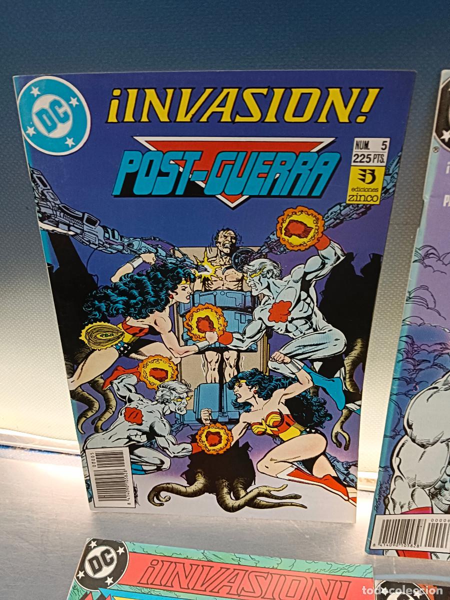 C&oacute;mics: C&oacute;mic, 8 n&uacute;meros, &iexcl;Invasi&oacute;n!, colecci&oacute;n completa. Zinco, DC, a&ntilde;o 1990 - Foto 6