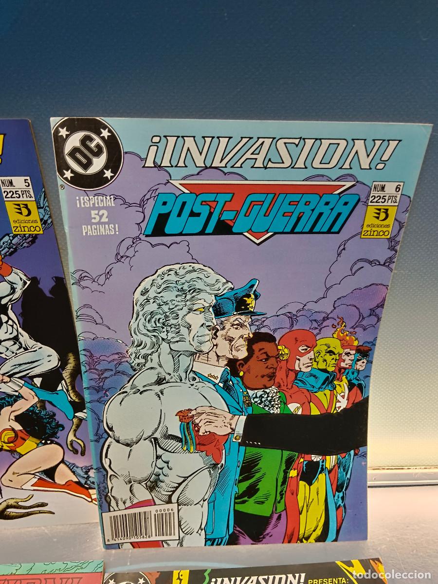 C&oacute;mics: C&oacute;mic, 8 n&uacute;meros, &iexcl;Invasi&oacute;n!, colecci&oacute;n completa. Zinco, DC, a&ntilde;o 1990 - Foto 7