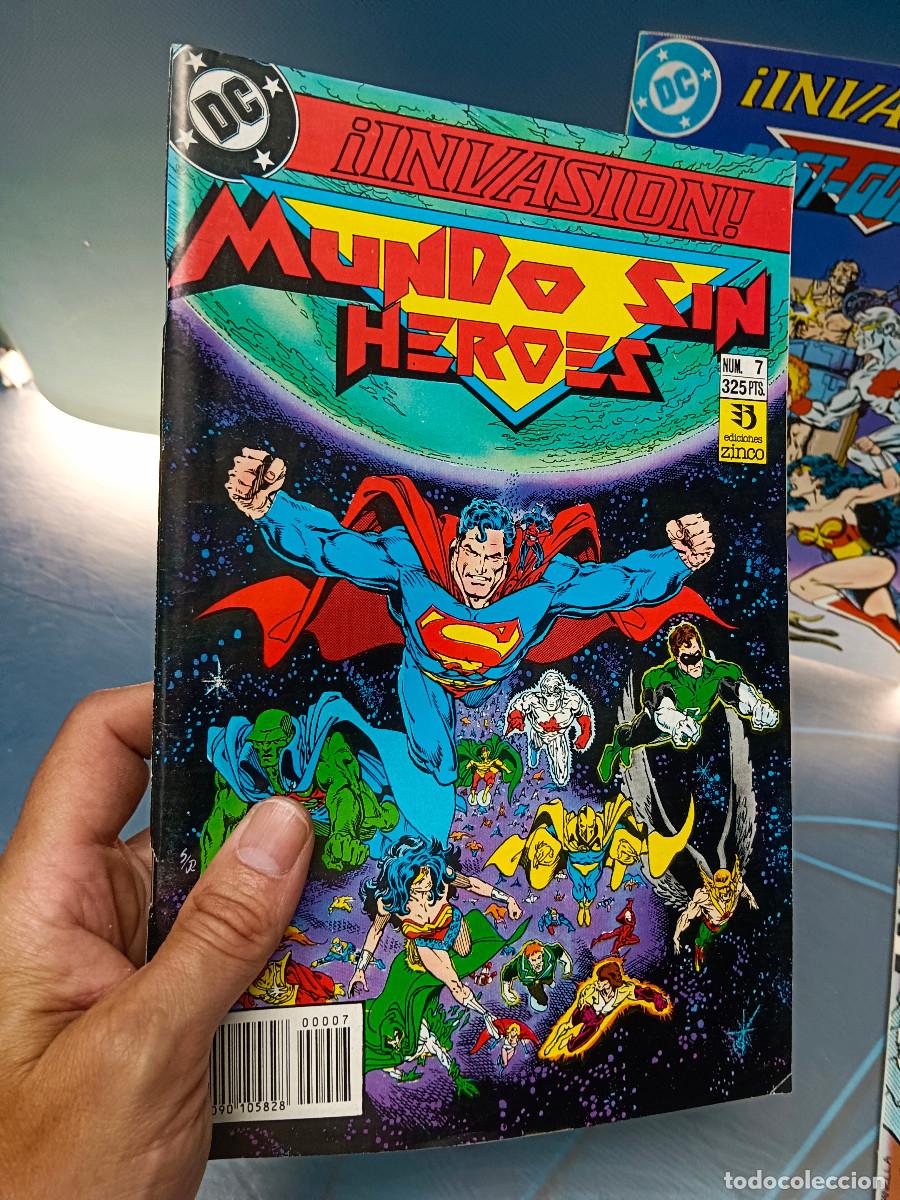 C&oacute;mics: C&oacute;mic, 8 n&uacute;meros, &iexcl;Invasi&oacute;n!, colecci&oacute;n completa. Zinco, DC, a&ntilde;o 1990 - Foto 8