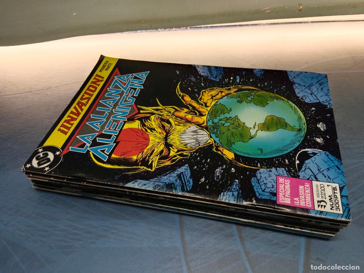 C&oacute;mics: C&oacute;mic, 8 n&uacute;meros, &iexcl;Invasi&oacute;n!, colecci&oacute;n completa. Zinco, DC, a&ntilde;o 1990 - Foto 10