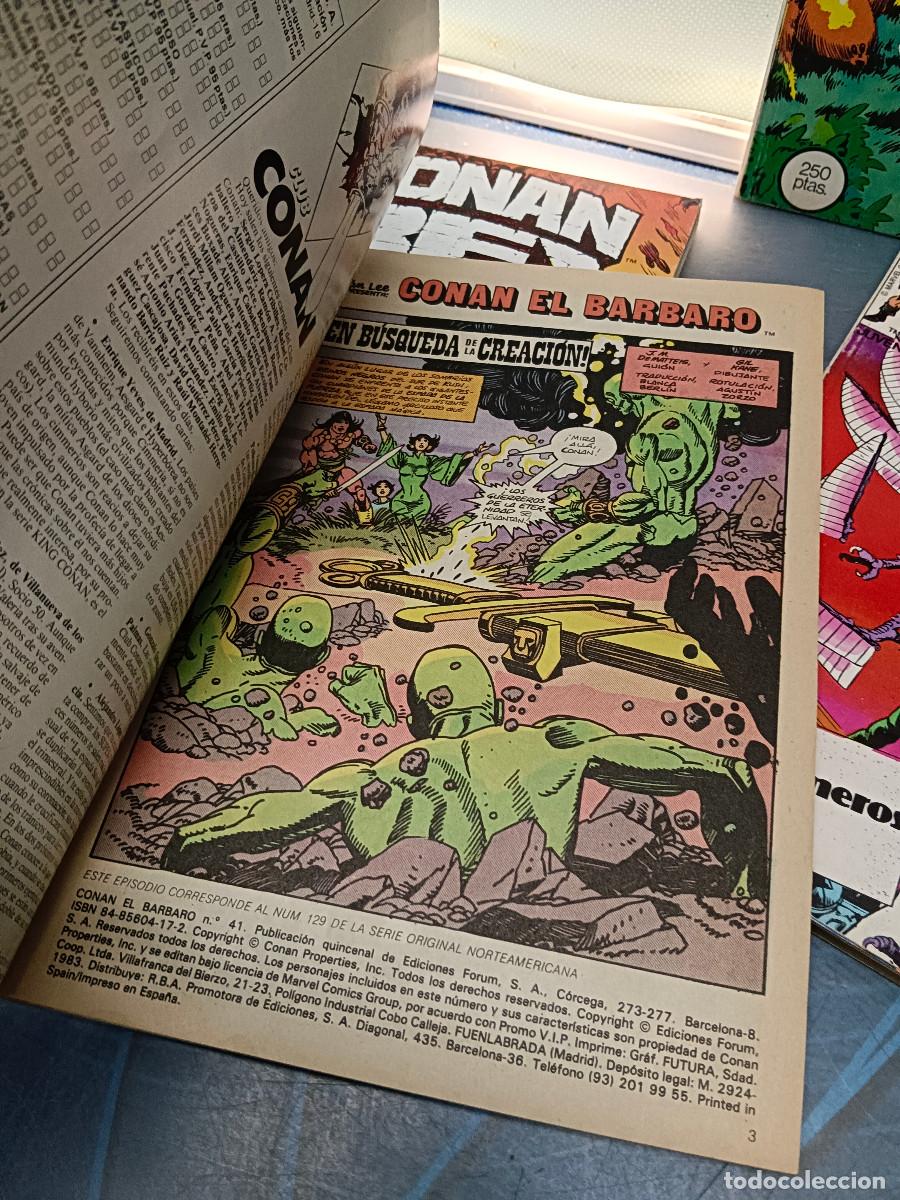C&oacute;mics: comics forum, CONAN EL BARBARO - N&ordm; 46 al 60, retapado - Foto 5